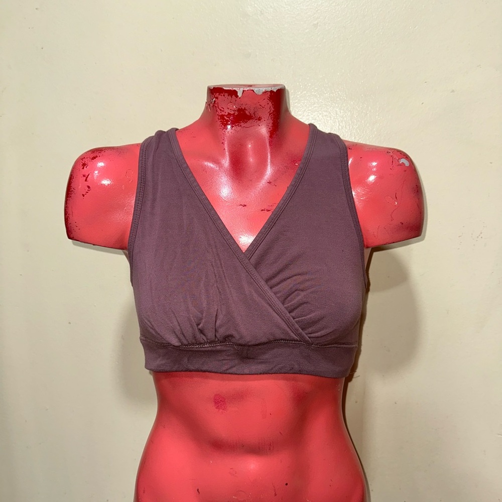 Kindred Bravely Mauve Crossover/wrap Bra